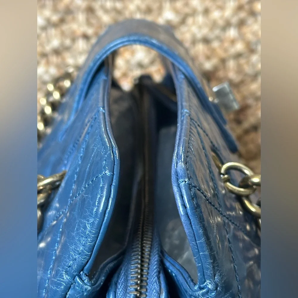 Chanel Crinkled‎ Quilted Leather Shoulder Bag